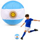 Training Football For Grass Field Argentina Colors 22cm Size 5