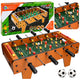 Tischfußball-Arcade-Spiel, Mini-Spieltisch aus Holz, 50 x 25 cm