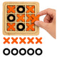Tic-tac-toe Game Strategic Logic Wooden Classic Board