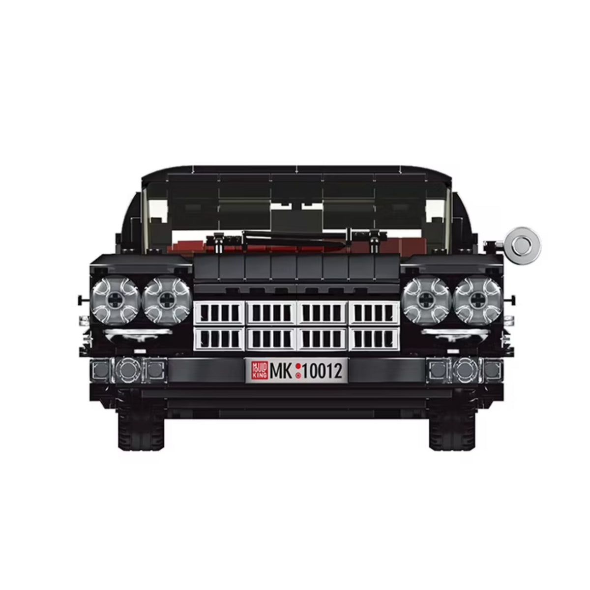 Cărămizi Construcții Mașină Clasică Cabrio Cadi-elrado Negru 1324 Buc.