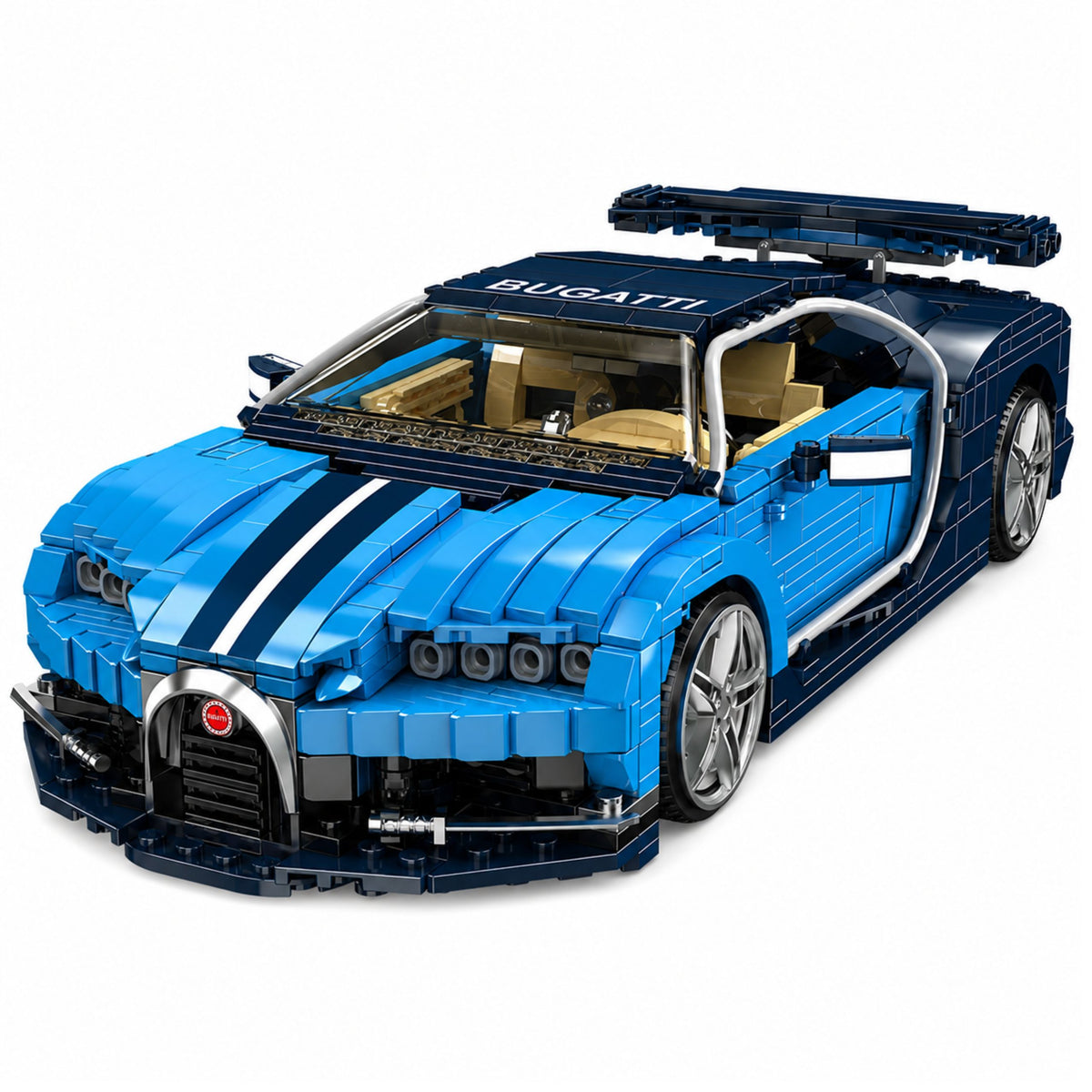 Строителни тухли Bugatth Sports Car Blue 1212 бр.