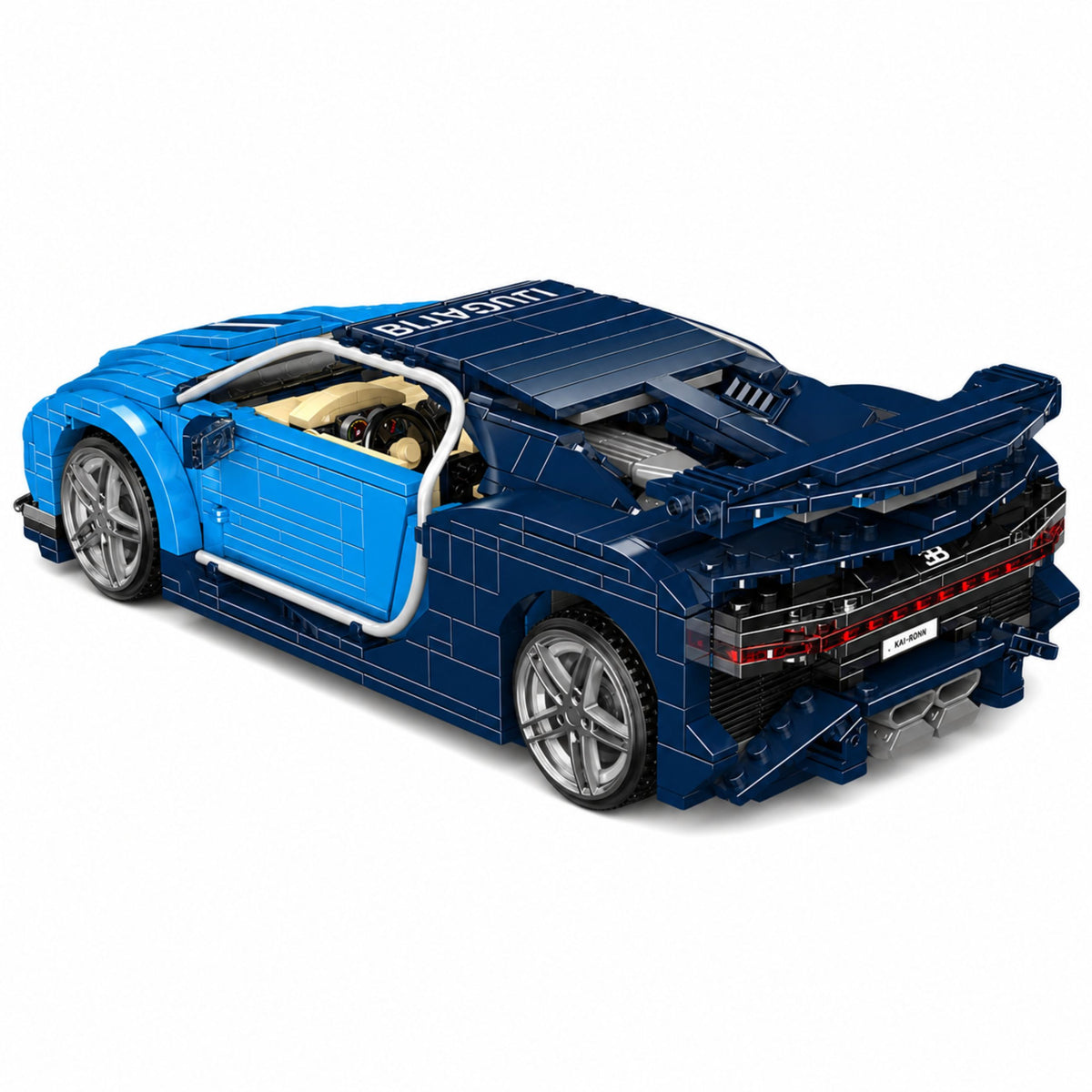 Строителни тухли Bugatth Sports Car Blue 1212 бр.