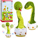 Plush Dancing Snake Interactive Musical Sounds Mascot Green