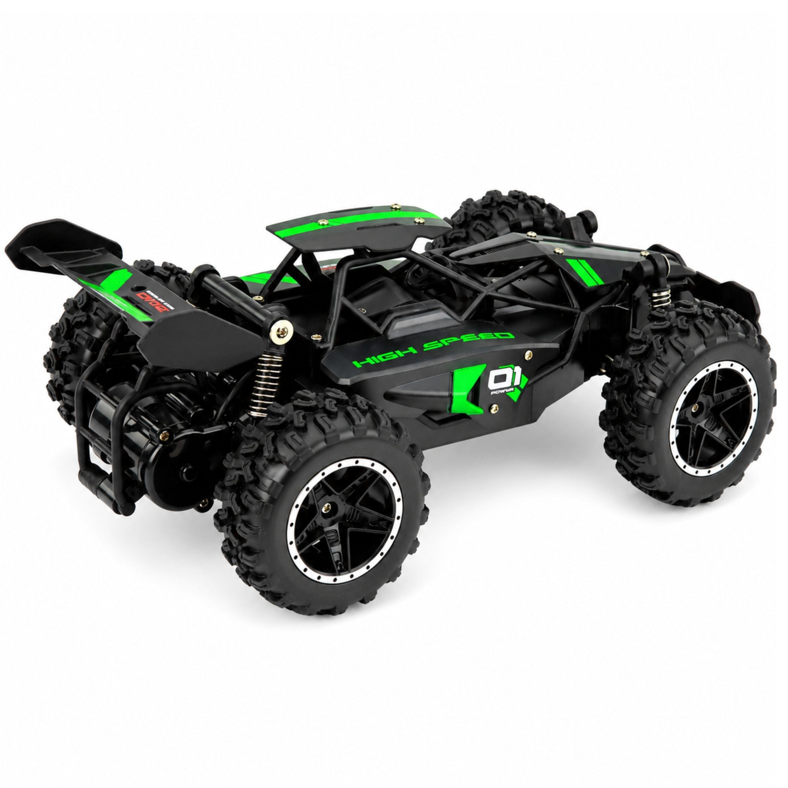Rc Off-road Climbing Car Remote Controlled Black 1:18 15 Km/h
