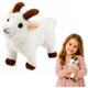 Plush Toy Little Goat For Children White 16 Cm