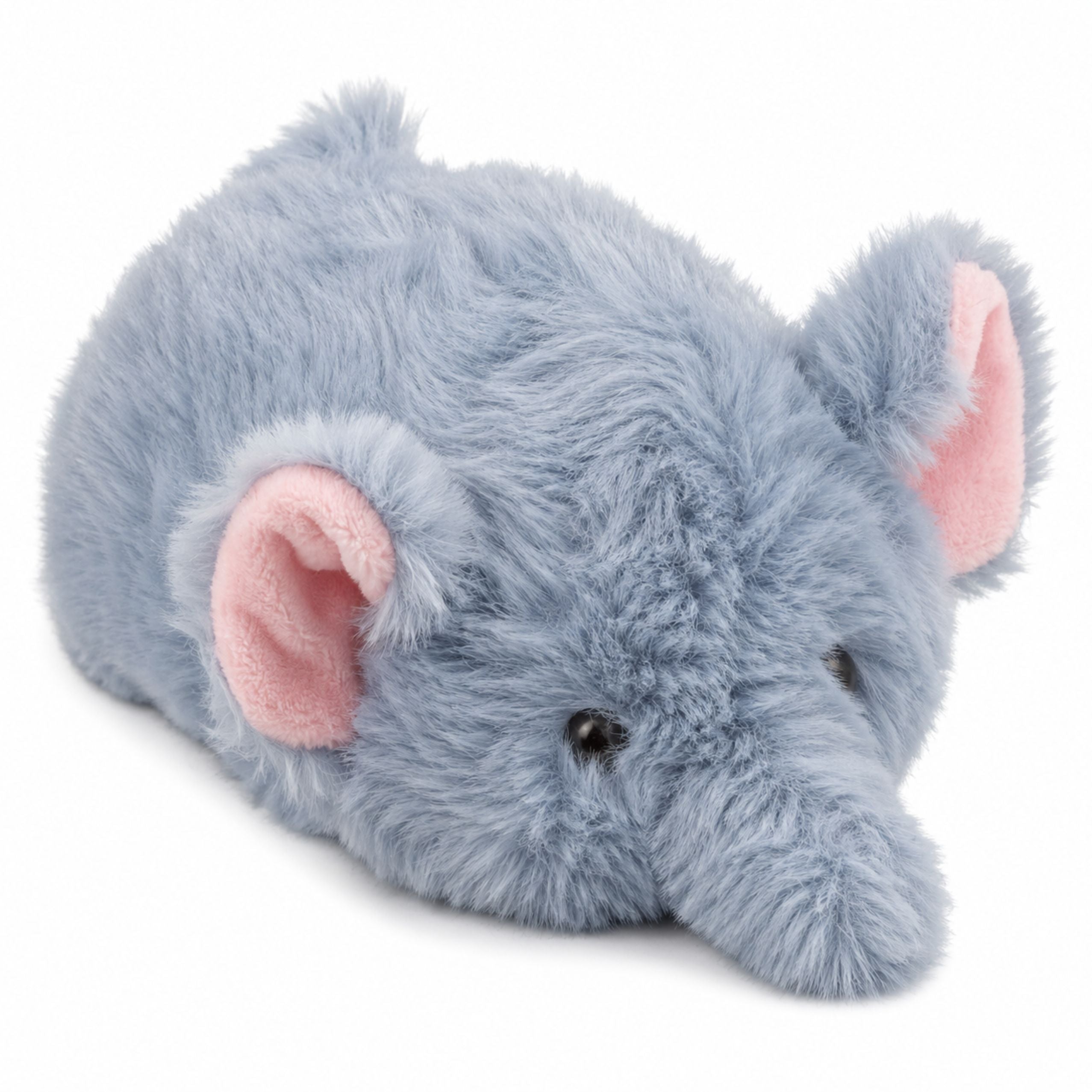 Plush Elephant Mascot Cuddly Toy Soft Small Gray 18 Cm