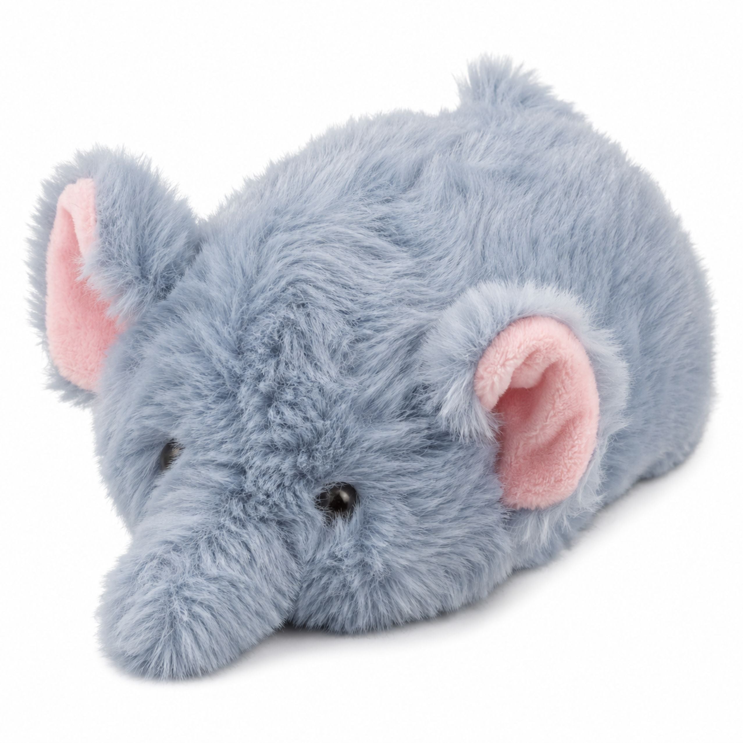 Plush Elephant Mascot Cuddly Toy Soft Small Gray 18 Cm