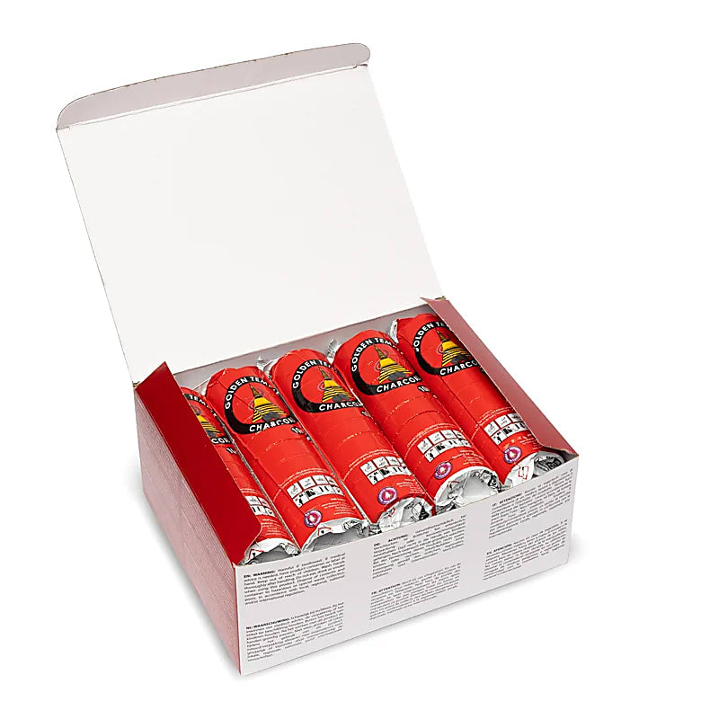 Golden Temple Charcoal Tablets - 3.3cm