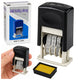 Automatic Date Stamp Adjustable Office Date Stamp Black