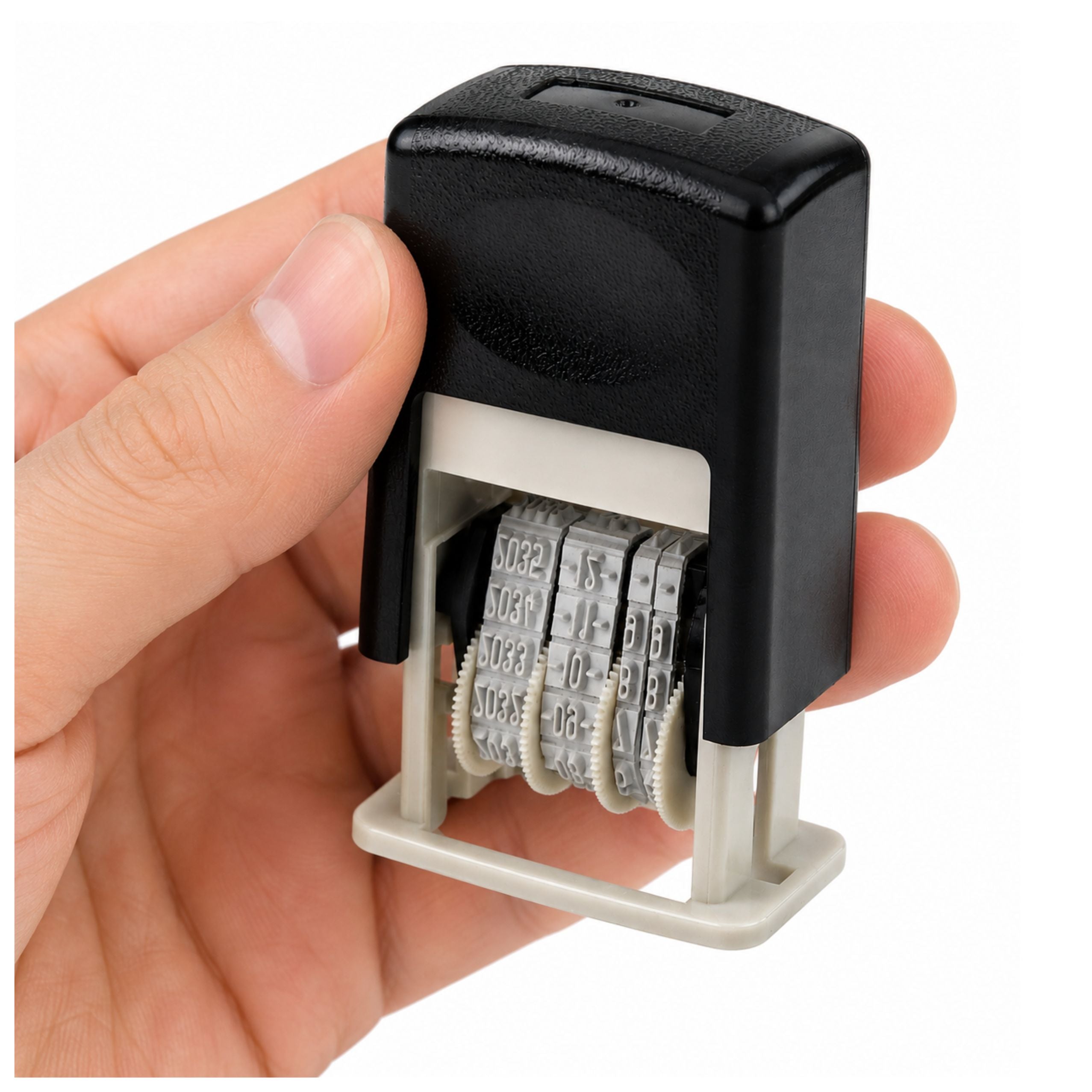 Automatic Date Stamp Adjustable Office Date Stamp Black