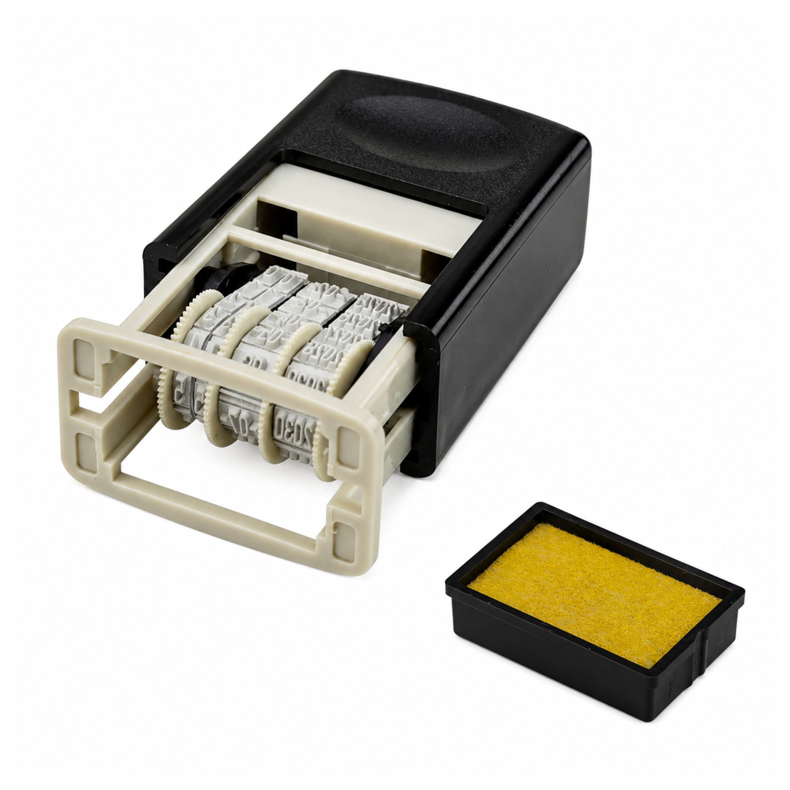 Automatic Date Stamp Adjustable Office Date Stamp Black