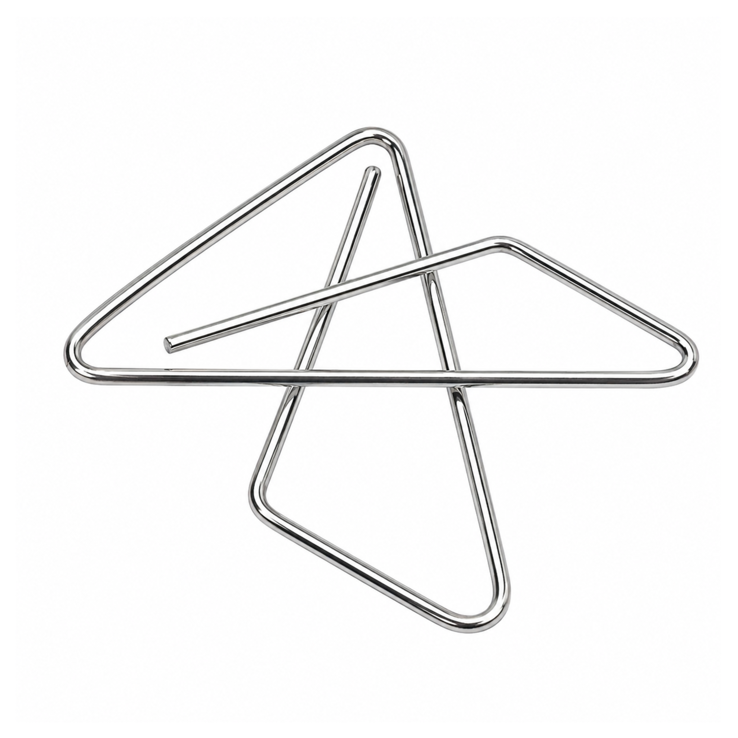Metal Butterfly Cross Clips For Office Documents 32 Mm 50 Pcs.