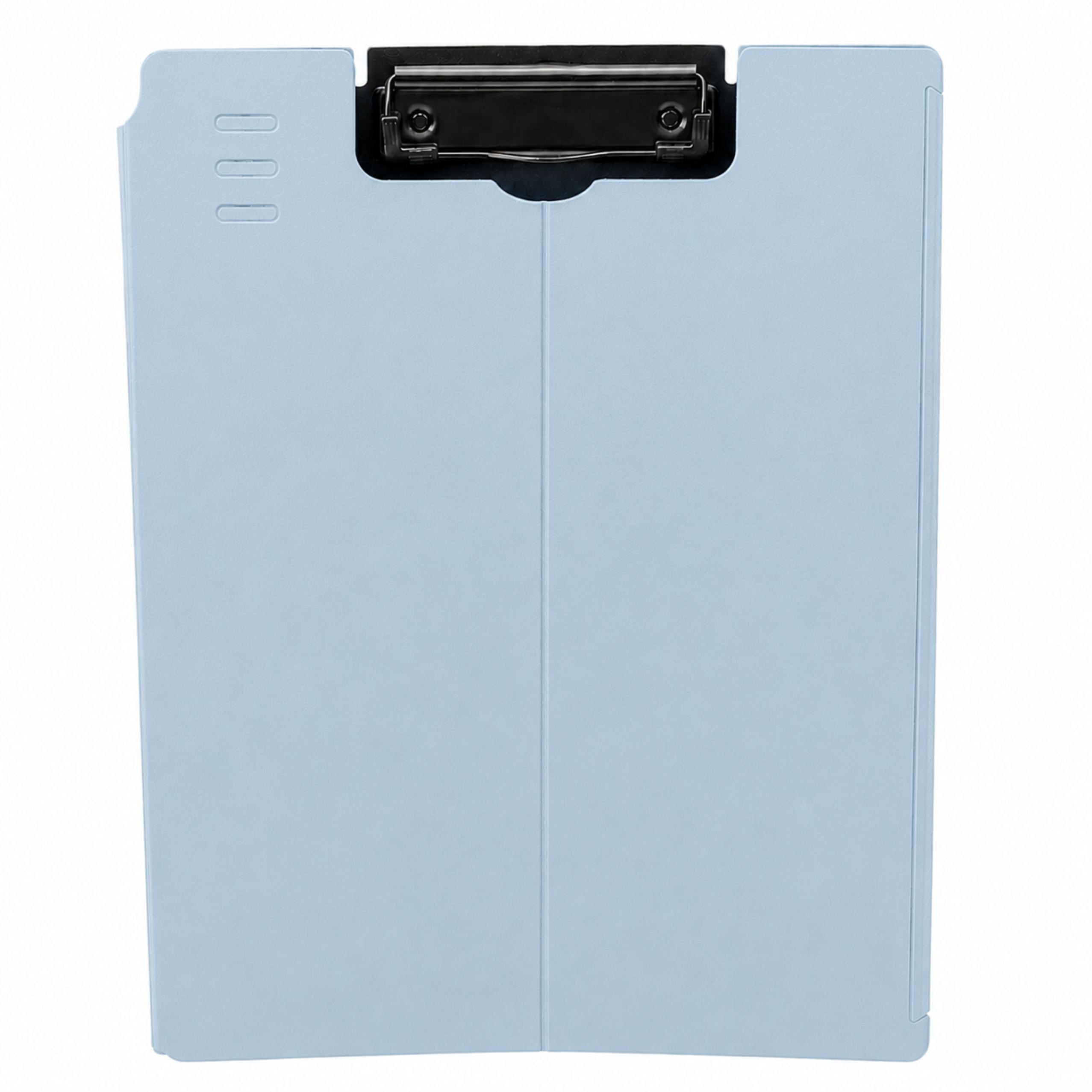 Clipboard Board With Cover Metal Clip A4 Plastic Office Blue