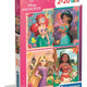 Puzzle 2x20 Super Color Disney Princesses | Clementoni 24092 | 3+