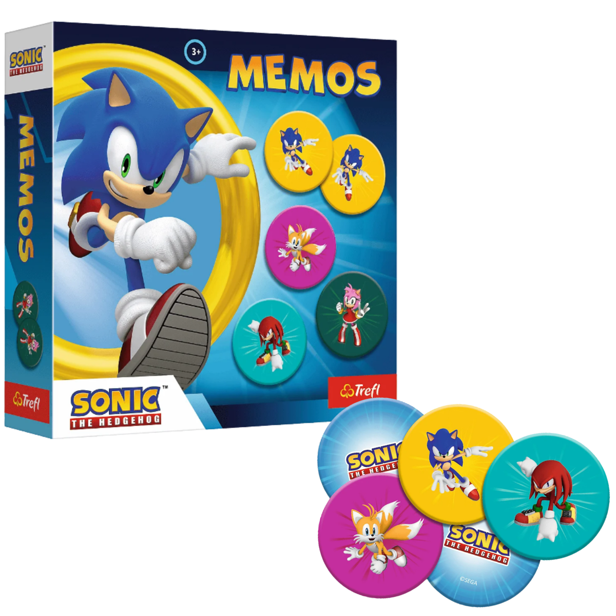 Memos Sonic - The Hedgehog - Trefl 02897