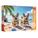Pussel – 100 bitar – Corgi-valp – Trefl 16536