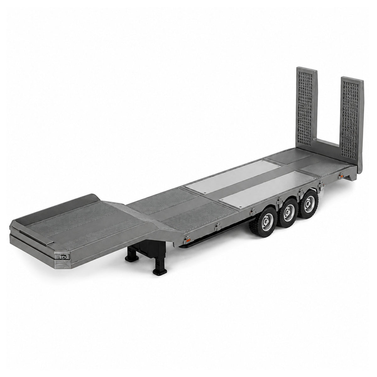 Low Bed Trailer For Scania 770s Huina Gray 1:18