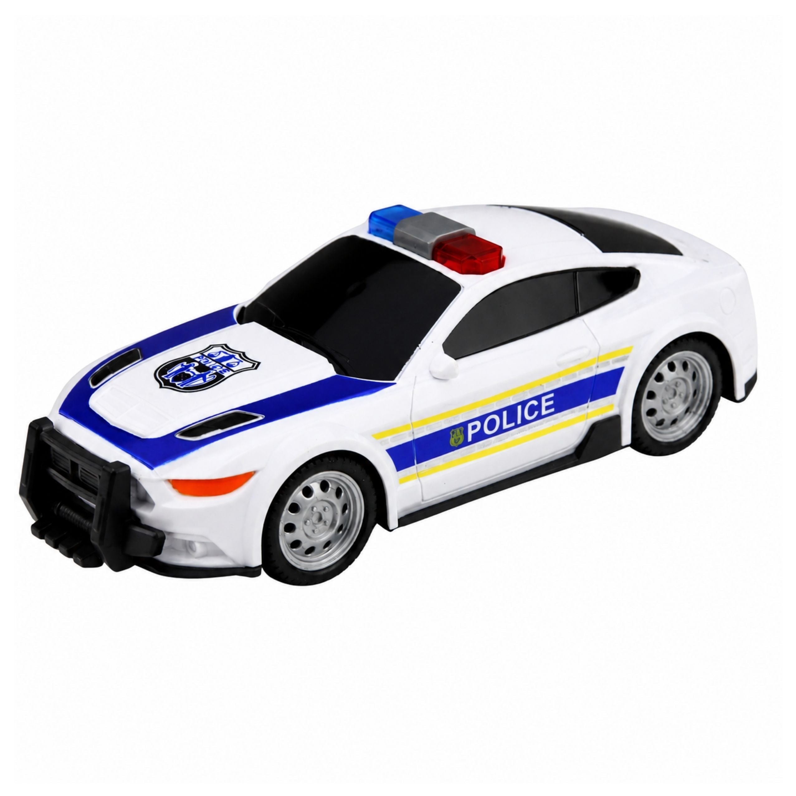 Garage Police Station Police Cars Helicopter Walkie-talkie Lights Sounds