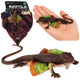 Agama Lizard Webbed Rubber Figure Stretchable Realistic 13 Cm