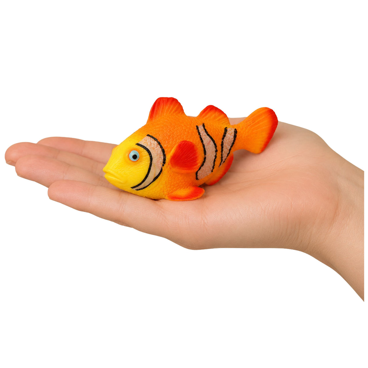 Bohóchal gumihal figura nyújtható valósághű óceáni hal 10 cm