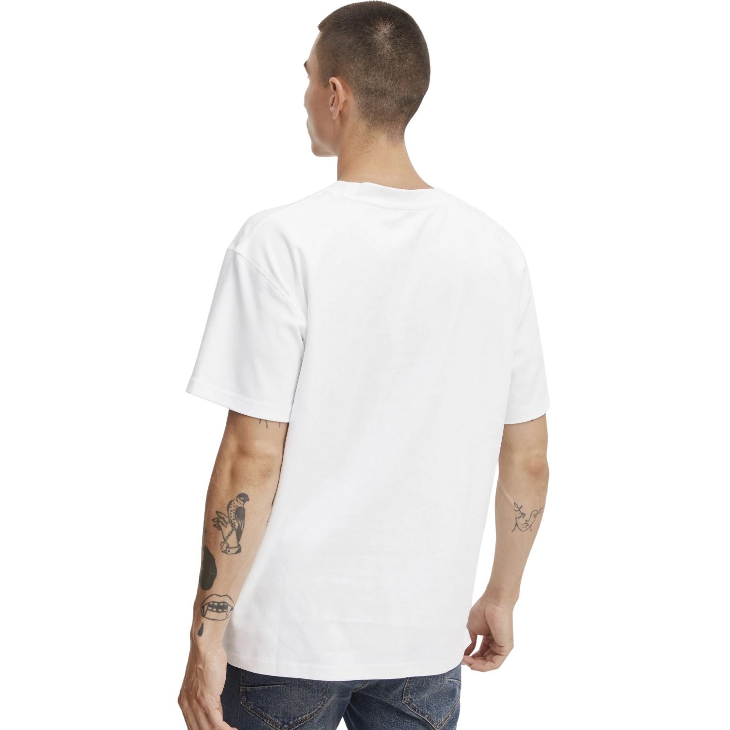 Solid Casual T-shirt Men