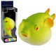 Puffer Fish Rubber Figure Stretchable Realistic Ocean Fish 12cm