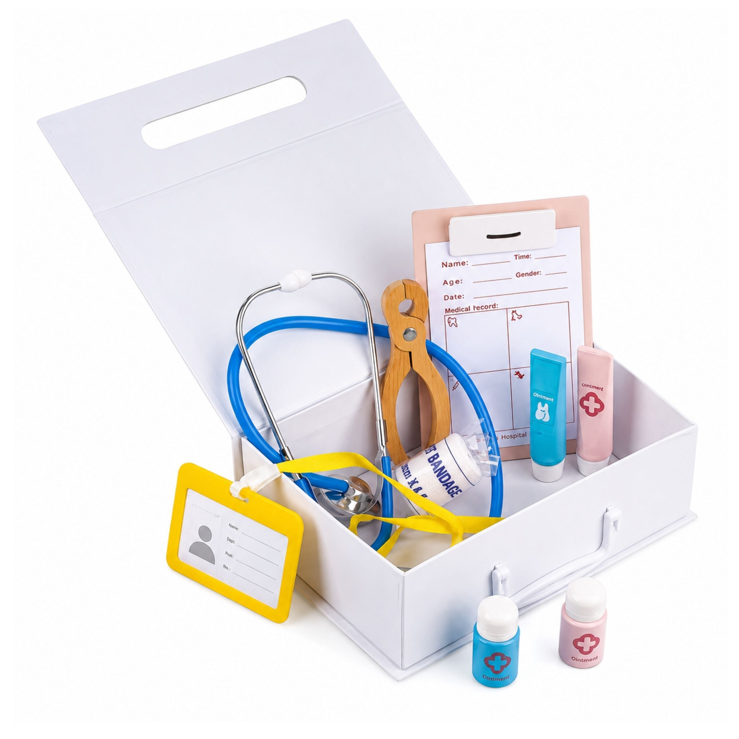 Little Doctor's Set - Medical Tools - Real Accessories - 36 Pcs.