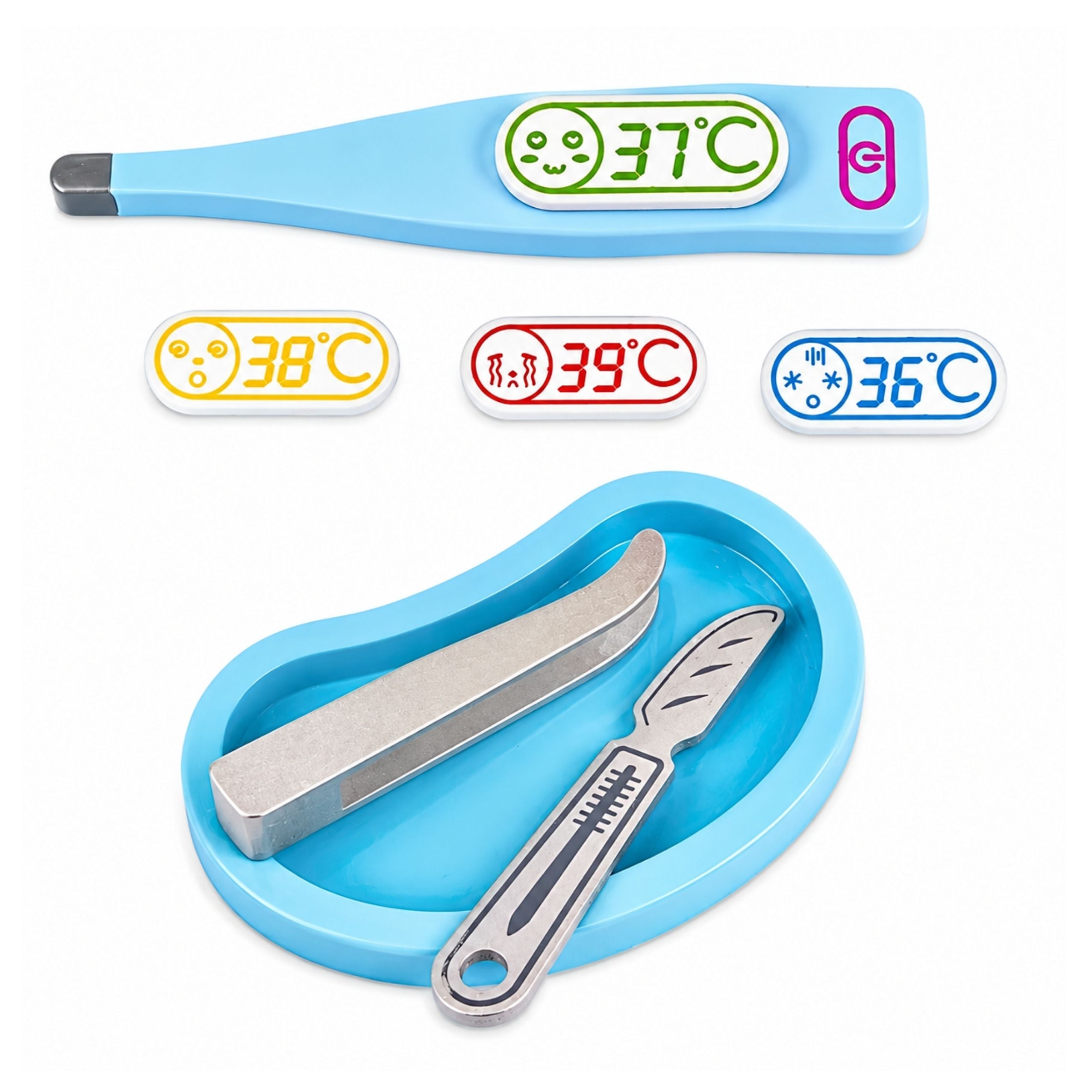 Little Doctor's Set - Medical Tools - Real Accessories - 36 Pcs.