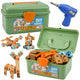 Screwdriver Construction Set With Blocks In A Case 190 Pcs.
