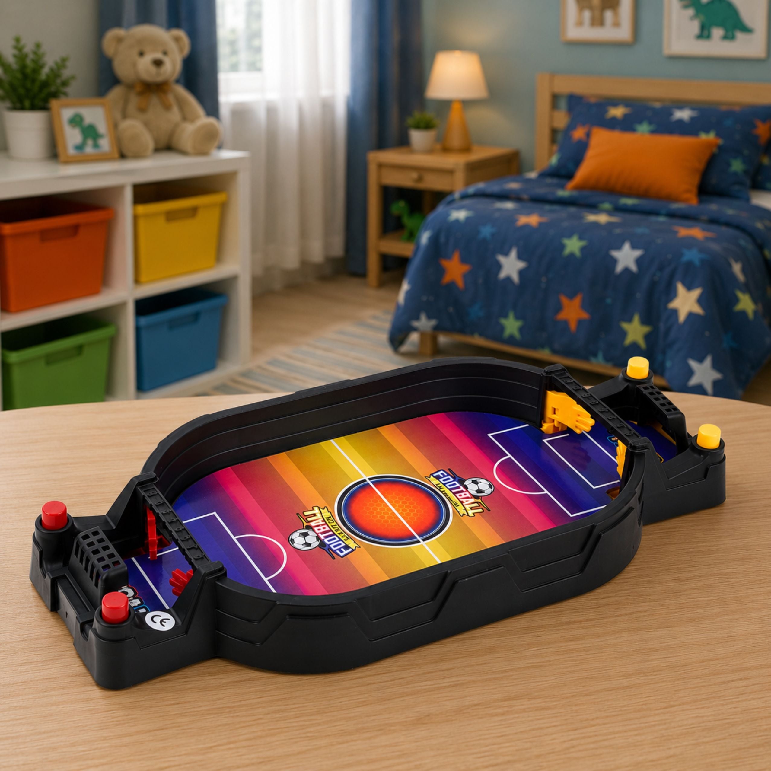 Mini Arcade Table Game Soccer Football For 2 Players Board
