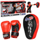 Boxing Sports Set Gloves Training Pad 2in1 Muay Thai