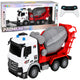 Rc Remote Controlled Concrete Mixer Truck With Moving Bulb And Lights 1:14