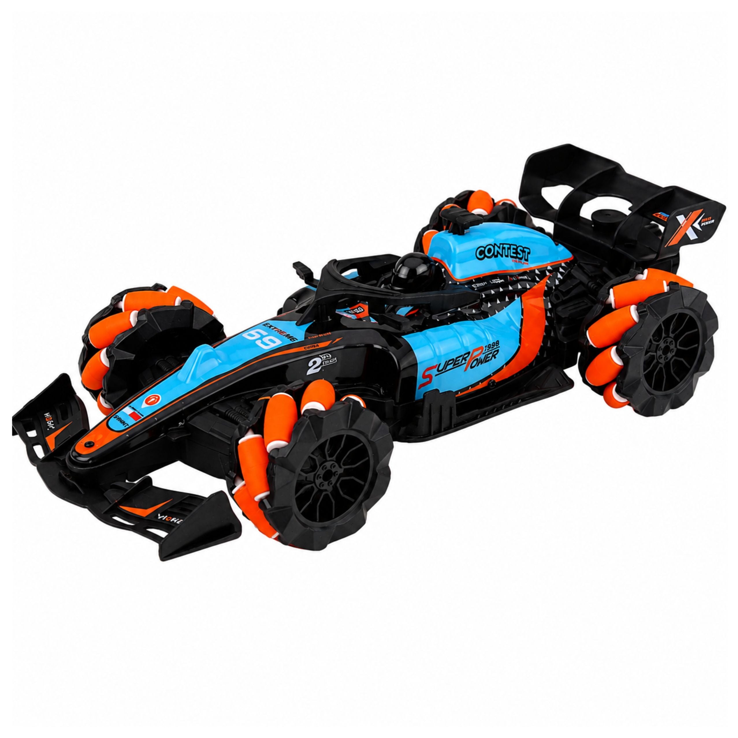 Rc Sports Remote Controlled Racer Drift Maneuvers Lights Sounds 1:14