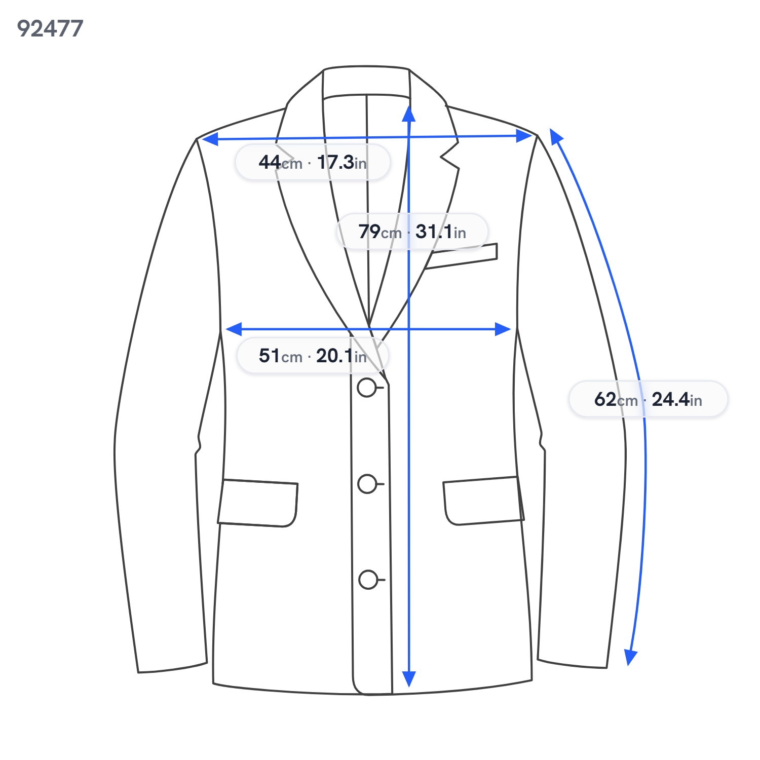 Blazer Havana Patched Ul