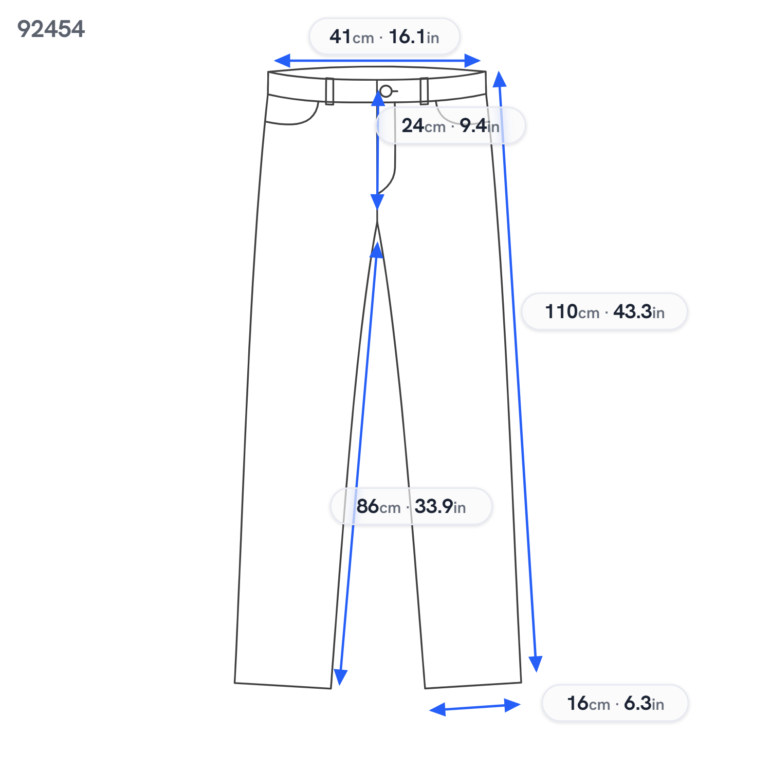 Jeans Anbass