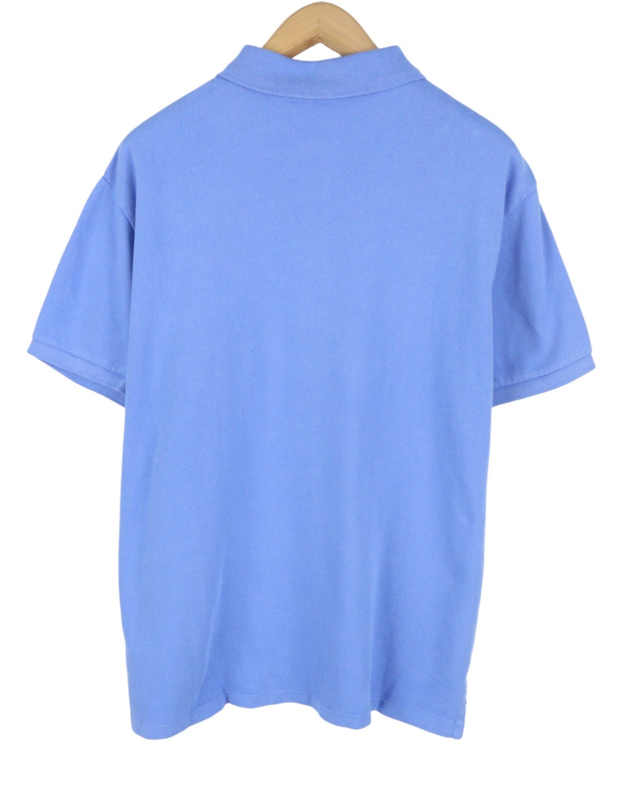 Blue Cotton Polos