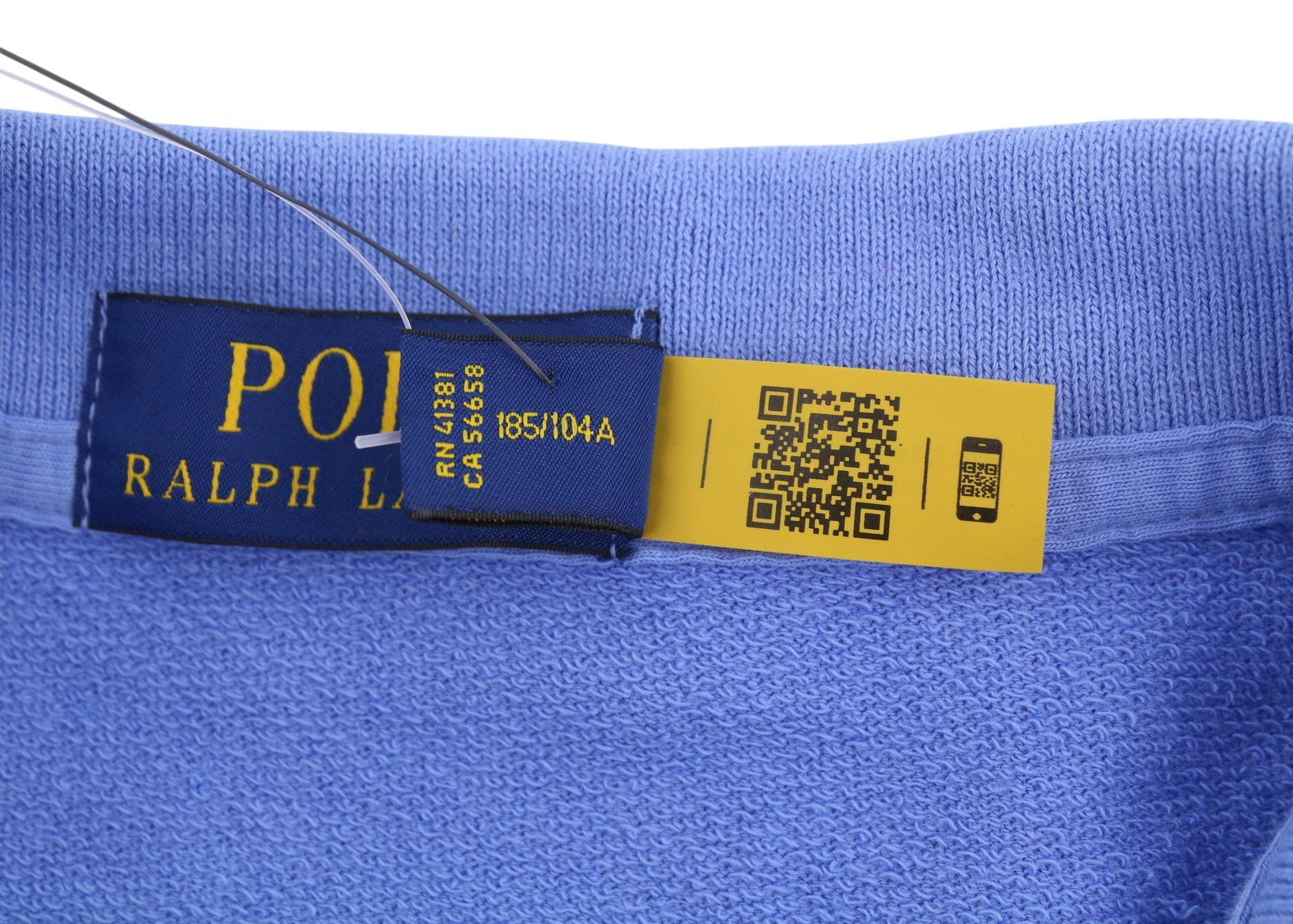 Blue Cotton Polos