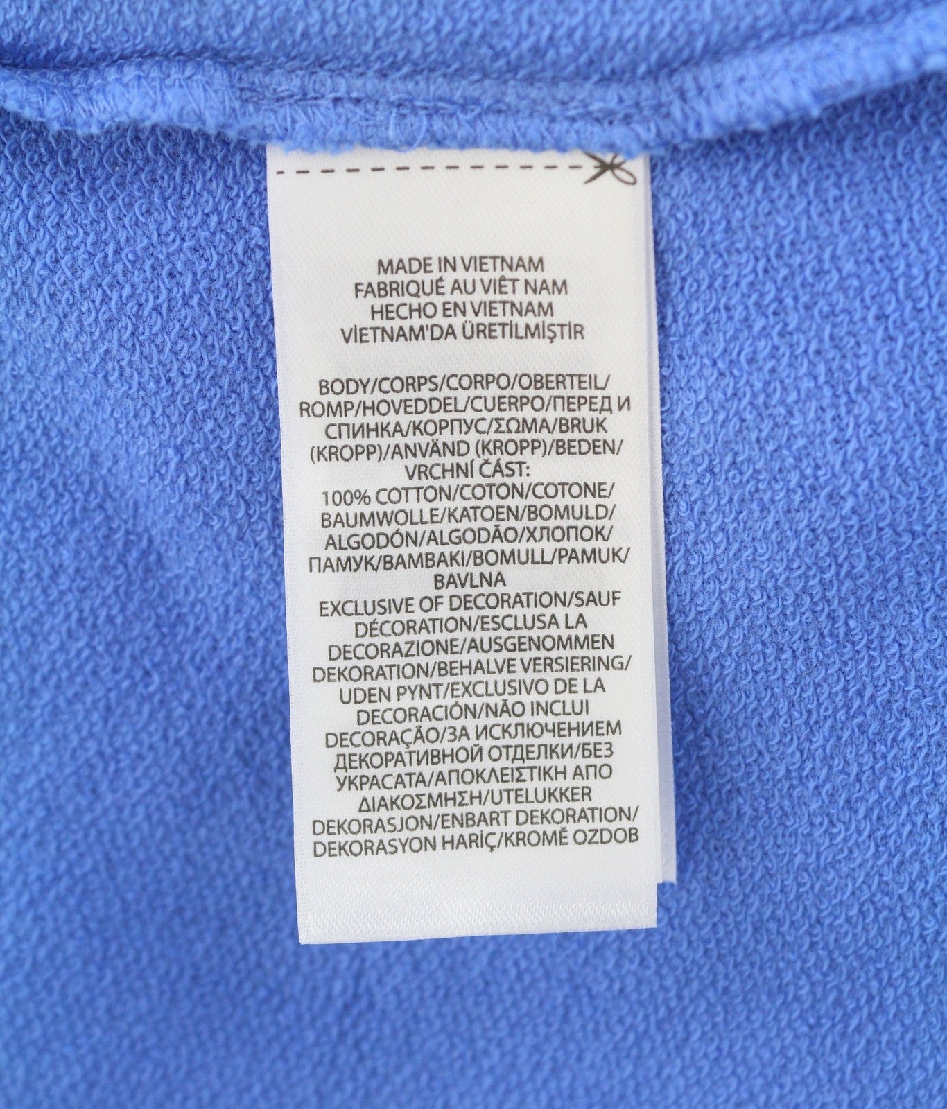 Blue Cotton Polos
