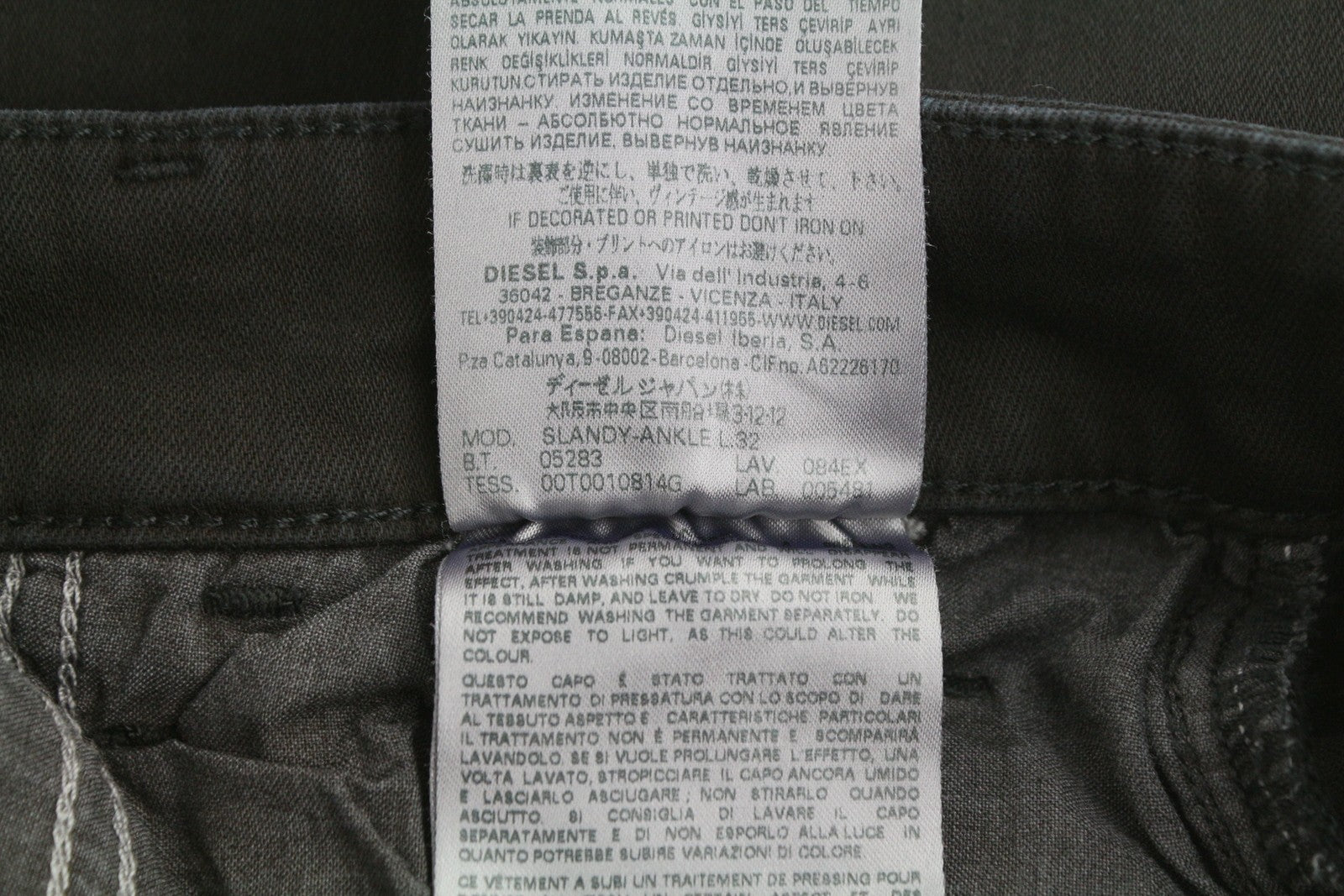 Jeans Slandy-ankle 084ex