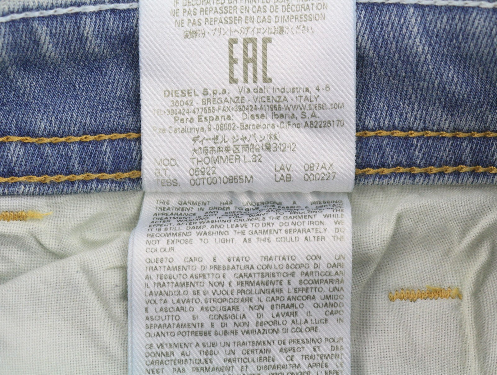 Jeans Thommer 087ax