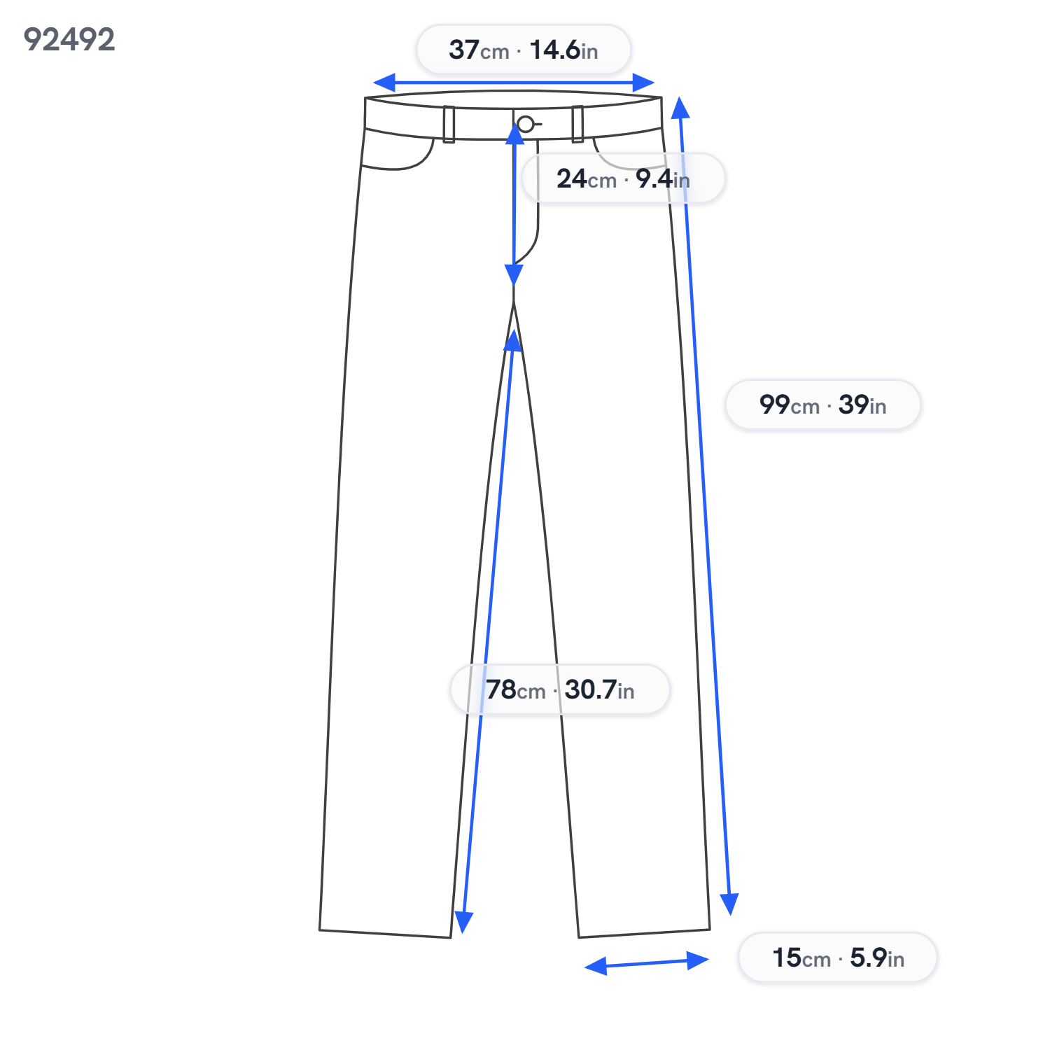 Jeans Thommer 087ax