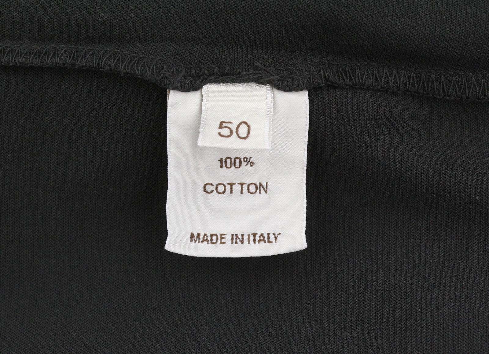 Polos de algodão preto