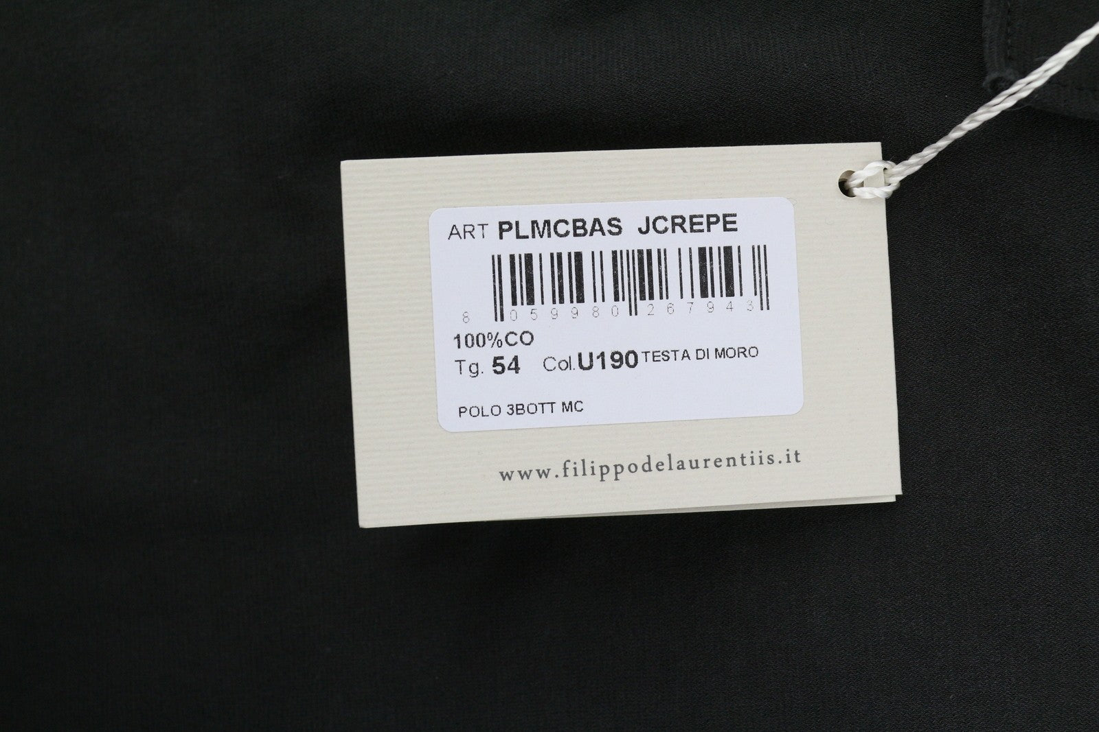 Black Cotton Polos