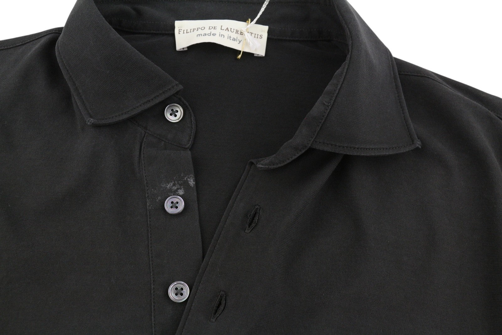 Black Cotton Polos