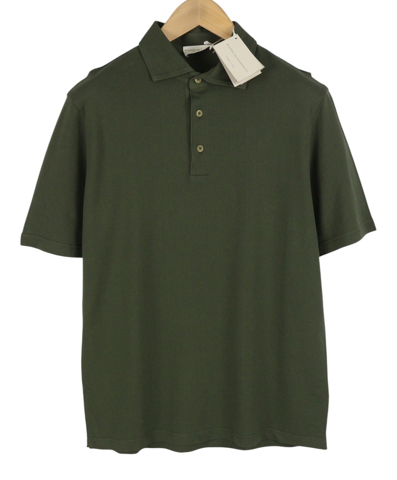 Green Cotton Polos