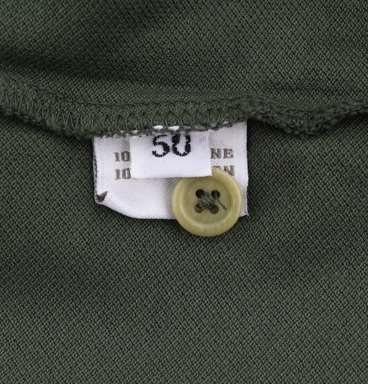 Green Cotton Polos