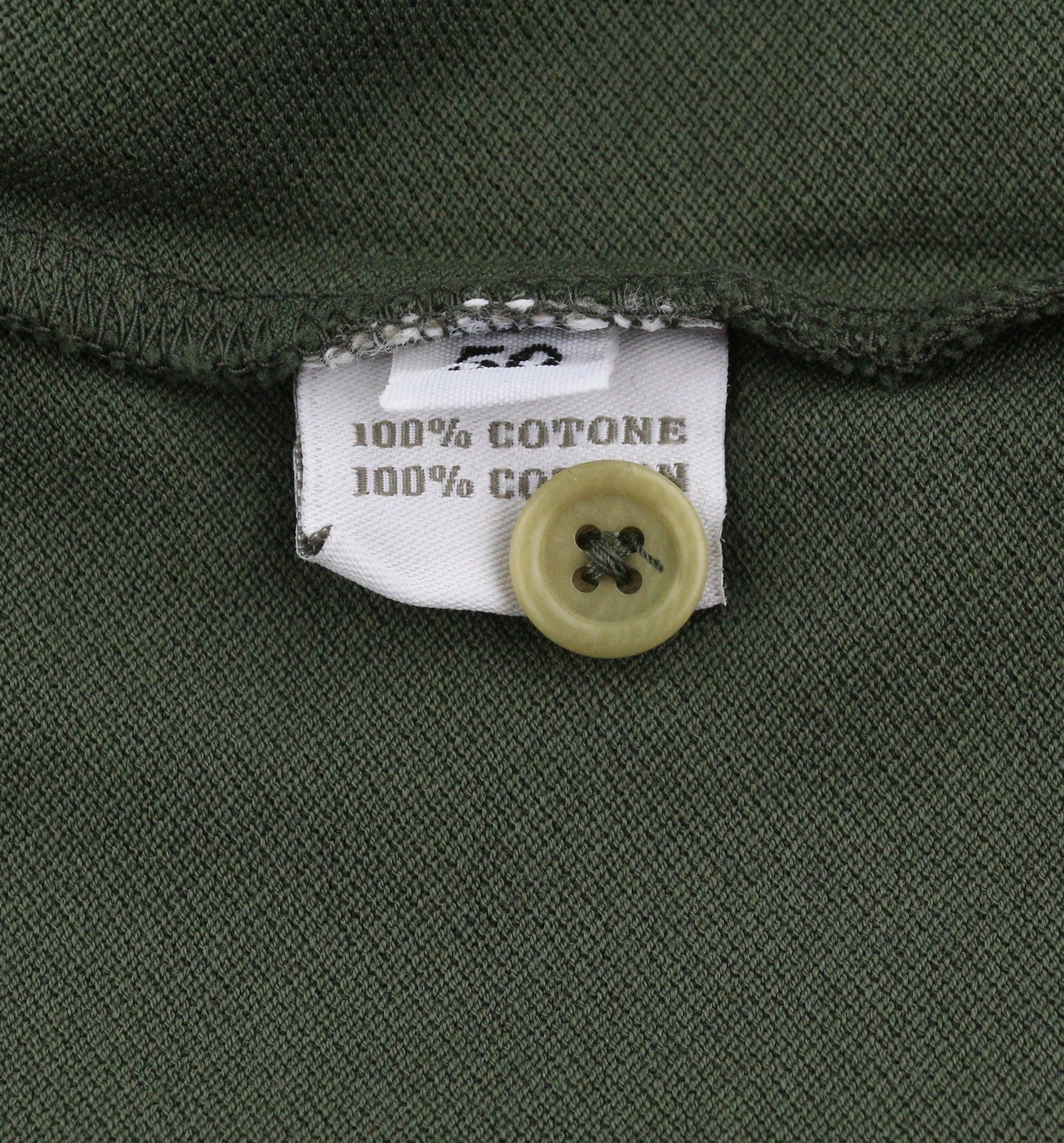 Green Cotton Polos