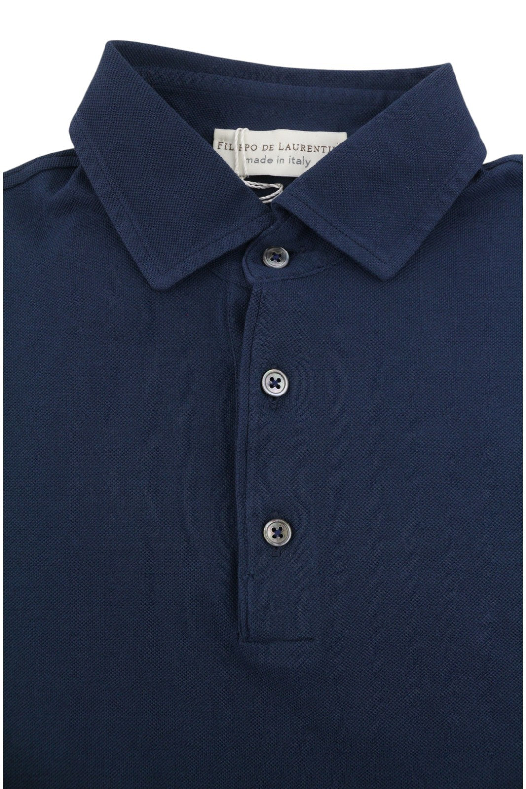 Blue Cotton Polos
