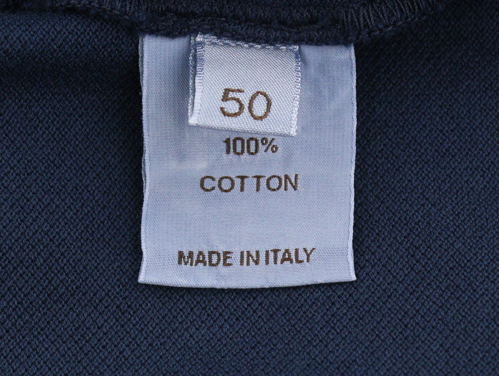 Blue Cotton Polos