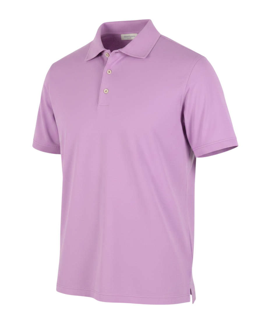 Pink Cotton Polos